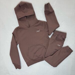 Kith Kids Brown Sweat Outfit